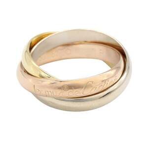 CARTIER Authentic 18k Gold Trinity Ring